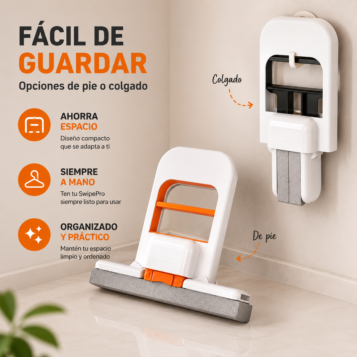 SwipeePro™ | Limpieza Sin Esfuerzo en Una Sola Pasada