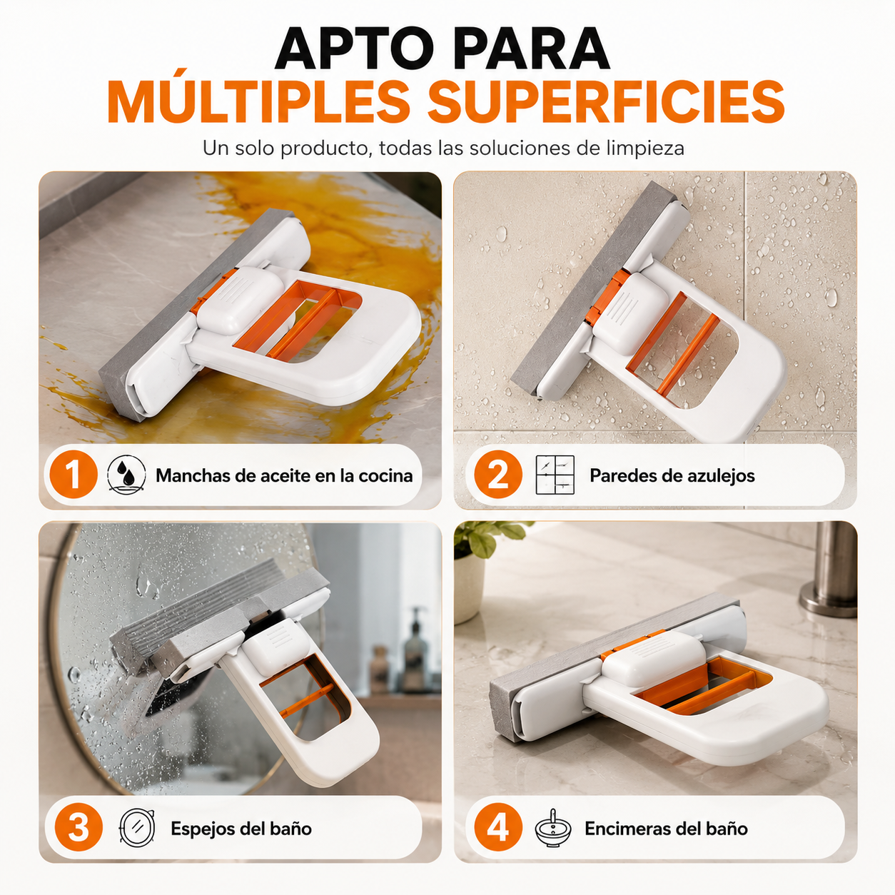 SwipeePro™ | Limpieza Sin Esfuerzo en Una Sola Pasada